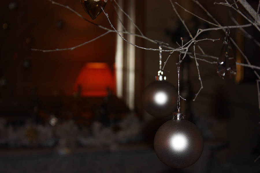 Christmas Baubles Photograph by Yvonne Ayoub