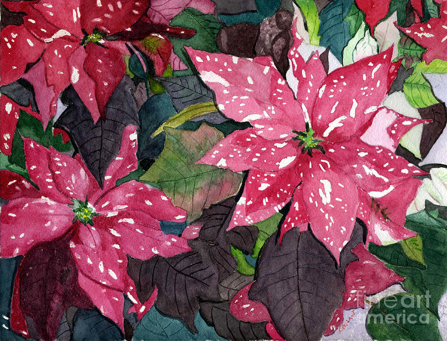 Christmas Beauty Painting by Lynne Reichhart