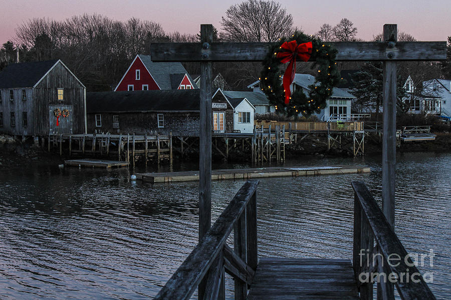 Christmas by the Sea Photograph by JoeFar Photos Fine Art America