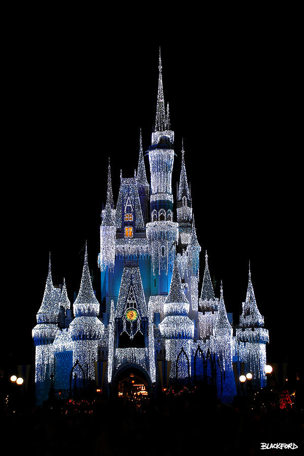 Christmas Castle Photograph by Al Blackford - Fine Art America