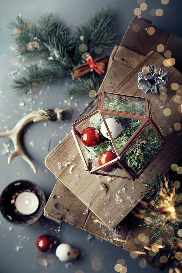 Christmas Photograph - Christmas decorations by Svetlana Imagineisle