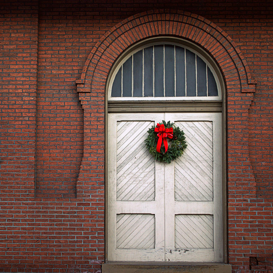 Christmas Doors Photograph by Joseph Skompski