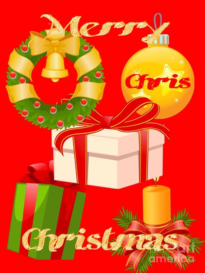 Christmas For Chris Digital Art by Gayle Price Thomas