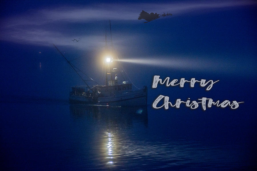 Christmas from sea Photograph by Bill Posner