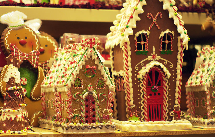Christmas Gingerbread House Photograph by Suzanne Powers