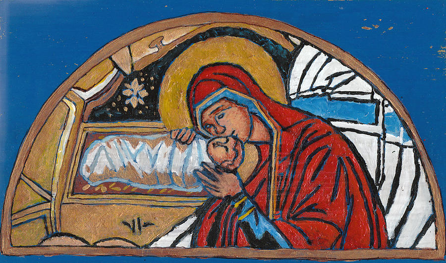 Christmas Icon 1 Painting by William Bowers