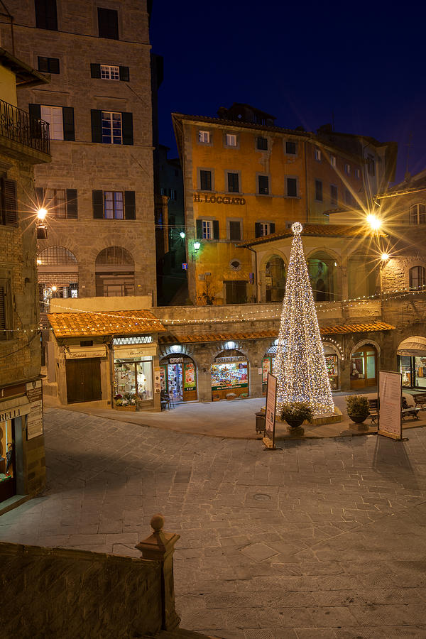 Christmas in Cortona 2 Photograph by Al Hurley