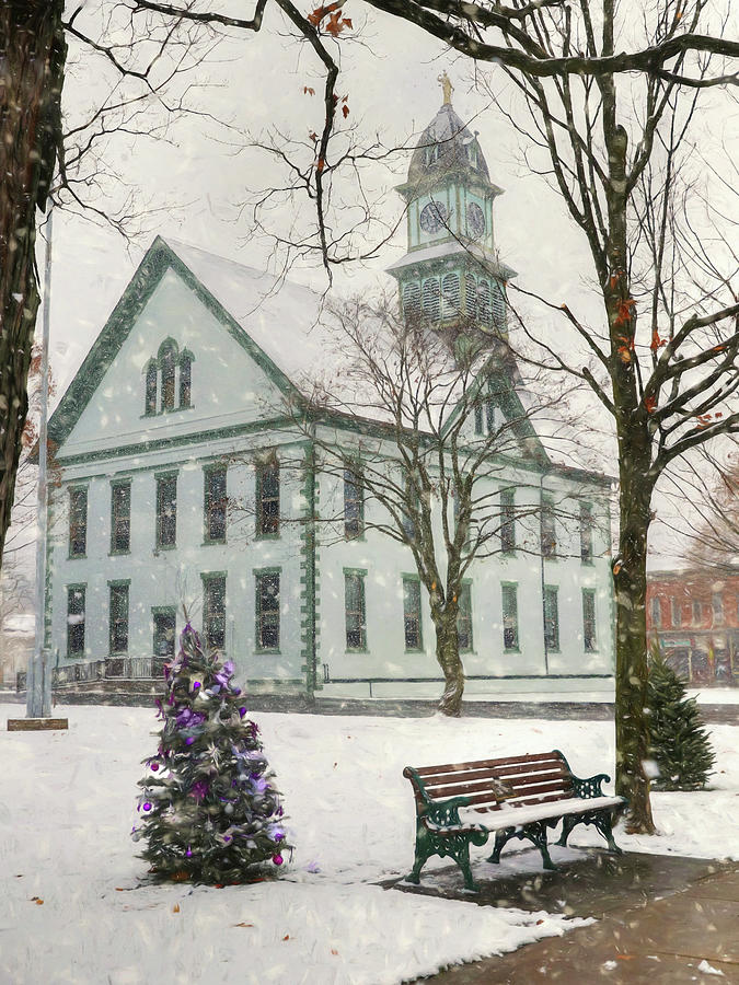 Christmas in Coudersport Photograph by Lori Deiter