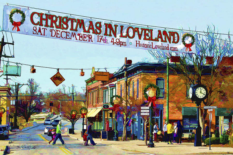 Christmas In Loveland Photograph by Litchfield Artworks Fine Art America