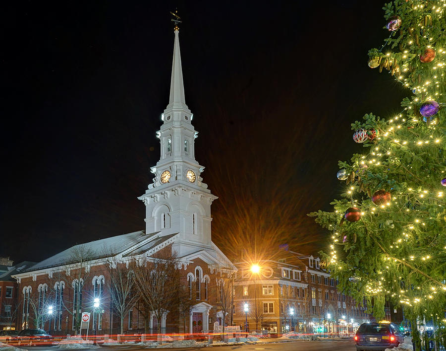 Christmas in Market Square Photograph by Jeff Stallard Pixels