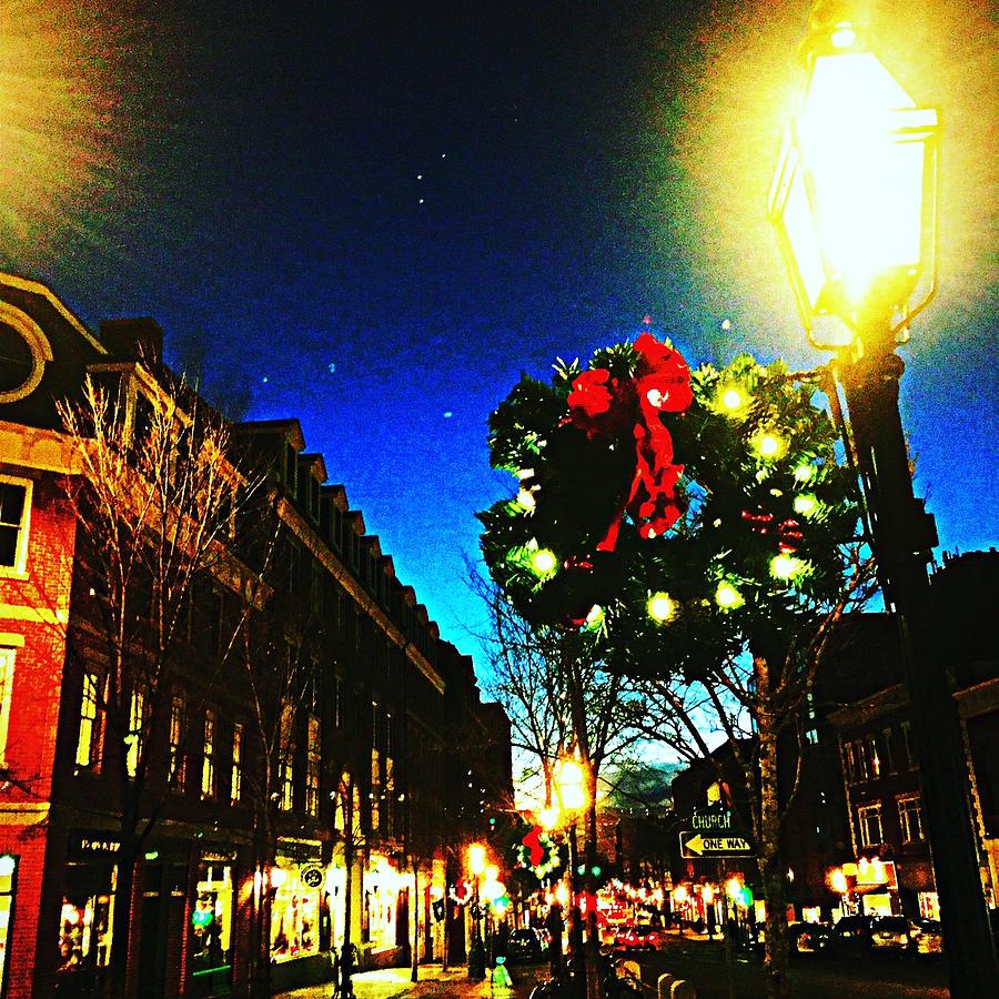 Christmas in Portsmouth Photograph by Modern Art Fine Art America