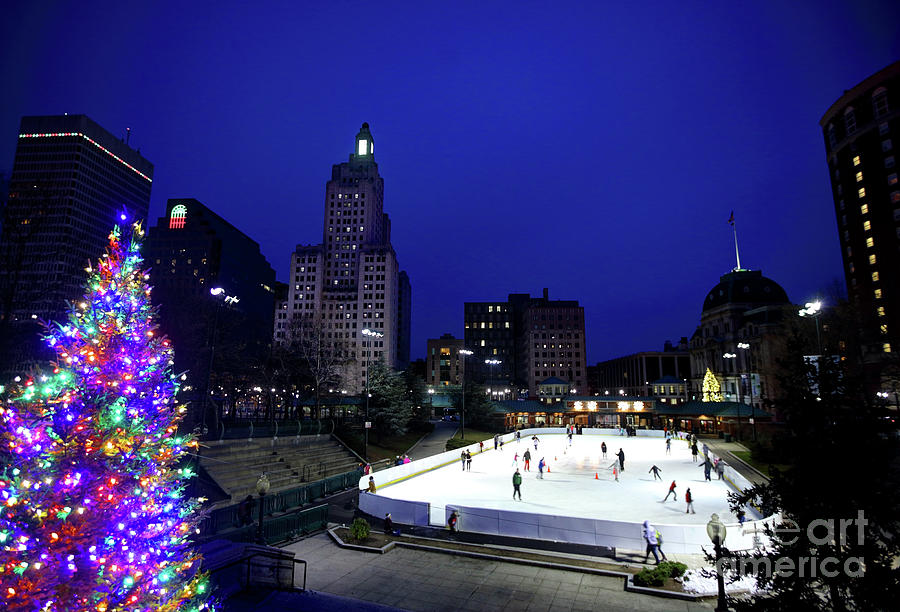 Christmas in Providence Rhode Island Photograph by Denis Tangney Jr