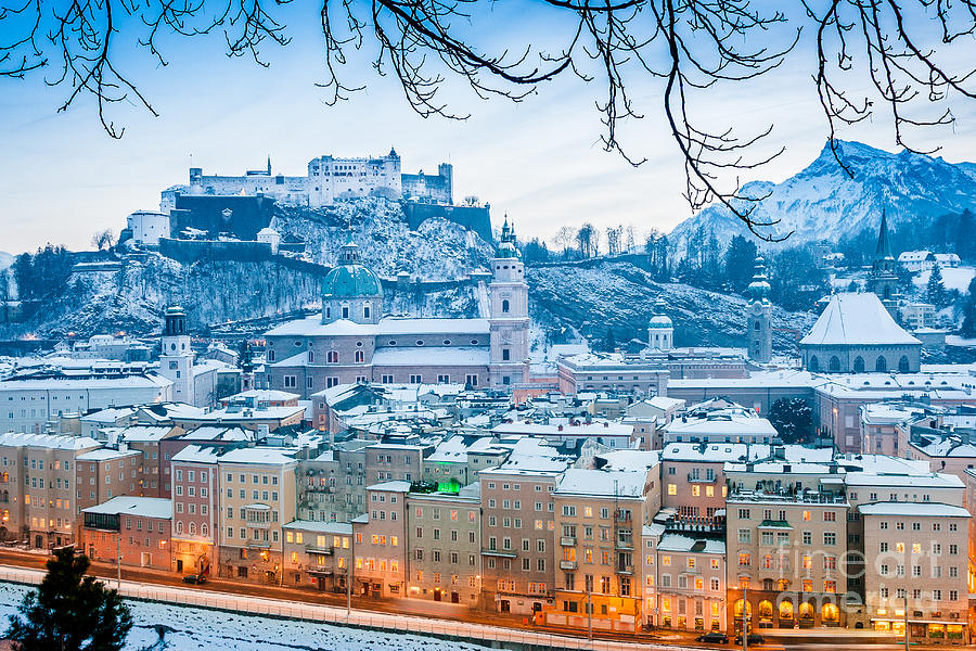 Christmas in Salzburg Photograph by JR Photography