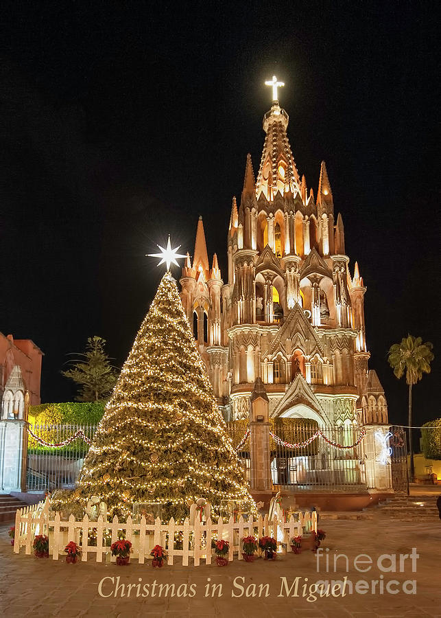 Christmas in San Miguel Photograph by Barry Weiss