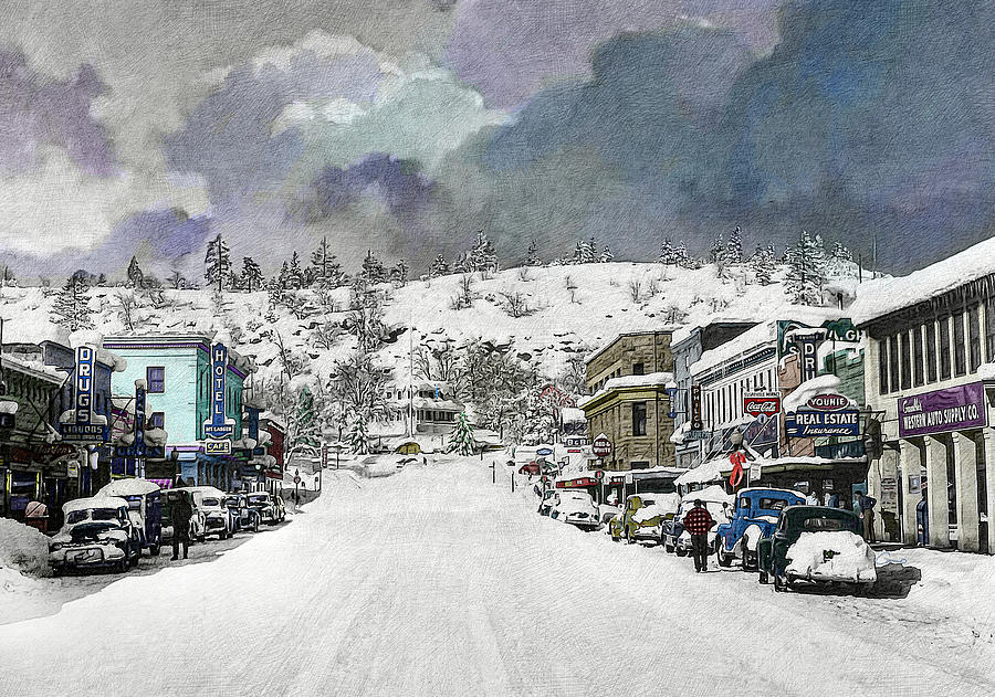 Christmas in Susanville, 1953 Photograph by The Couso Collection