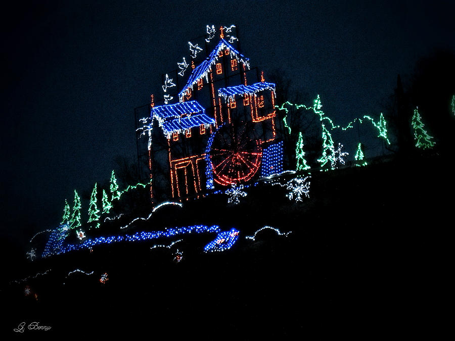 Christmas In The Smoky Mountains Photograph By Gayle Berry - Fine Art ...