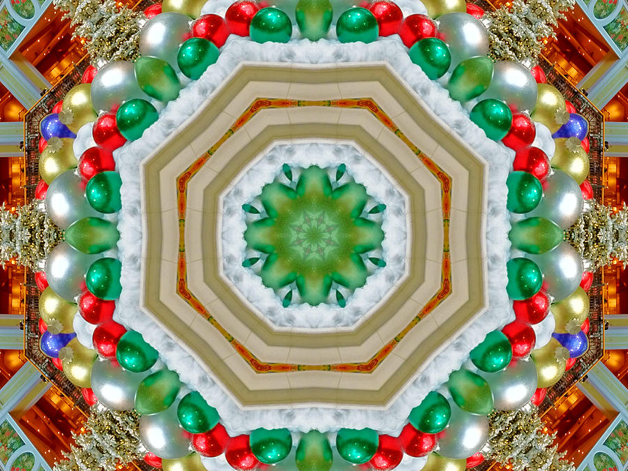 Christmas Floral Arrangement in Vivid Colors - Merry Christmas Digital Art  by Marian Bell - Fine Art America
