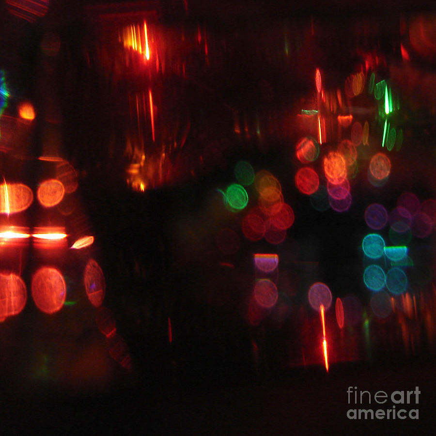 Christmas Lights Digital Art by Kristi Kruse