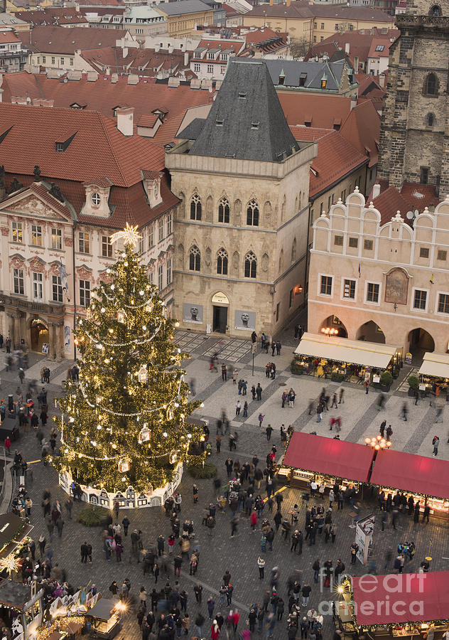 Christmas Market. Prague Photograph by Juli Scalzi