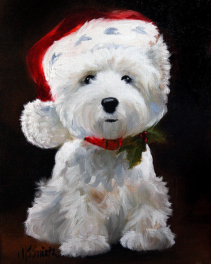 Christmas Painting by Mary Sparrow