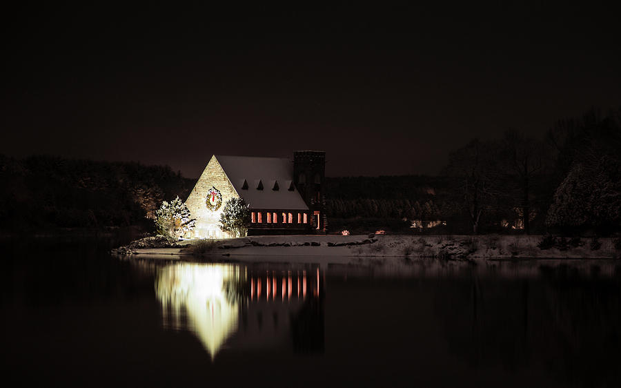 Christmas Night Photograph by Brian Hale