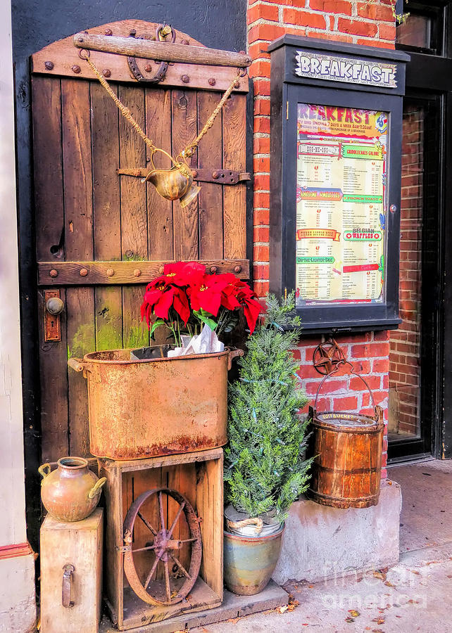 Christmas on Main Street Photograph by Janice Drew
