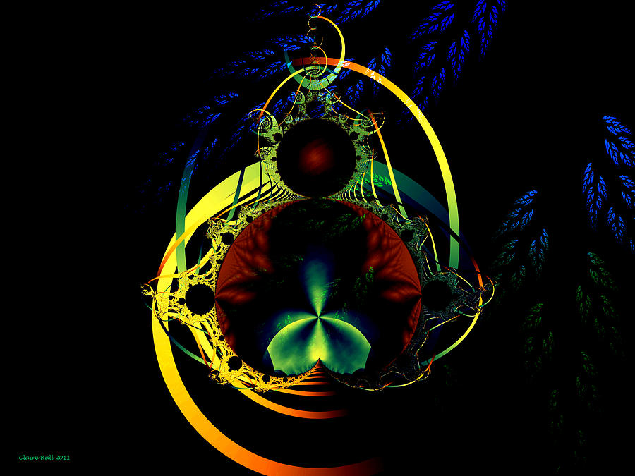 Christmas Ornament Digital Art by Claire Bull