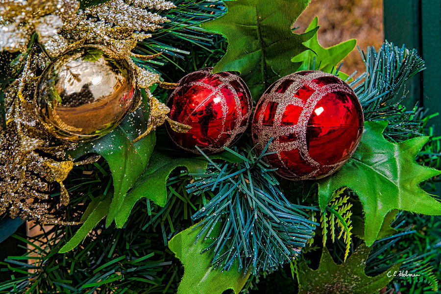 Christmas Ornaments Photograph by Christopher Holmes