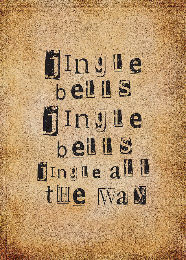 Christmas Digital Art - Christmas Series Jingle Bells by Kathleen Wong