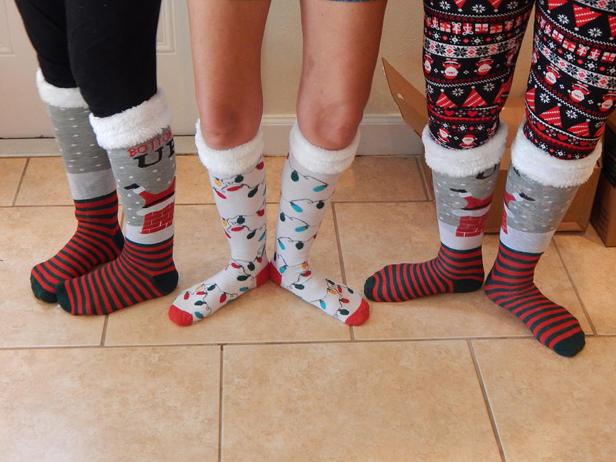 Christmas Socks Photograph By Melissa Gallant Fine Art America