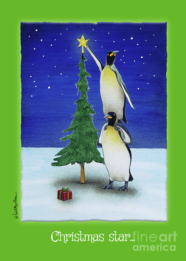 Animal Painting - Christmas star... by Will Bullas
