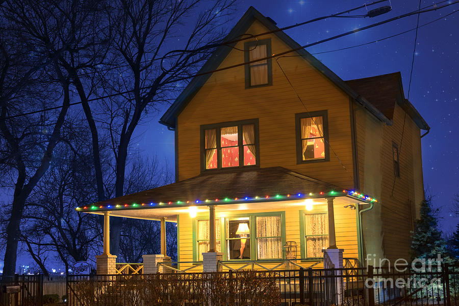Christmas Story House Photograph by Juli Scalzi