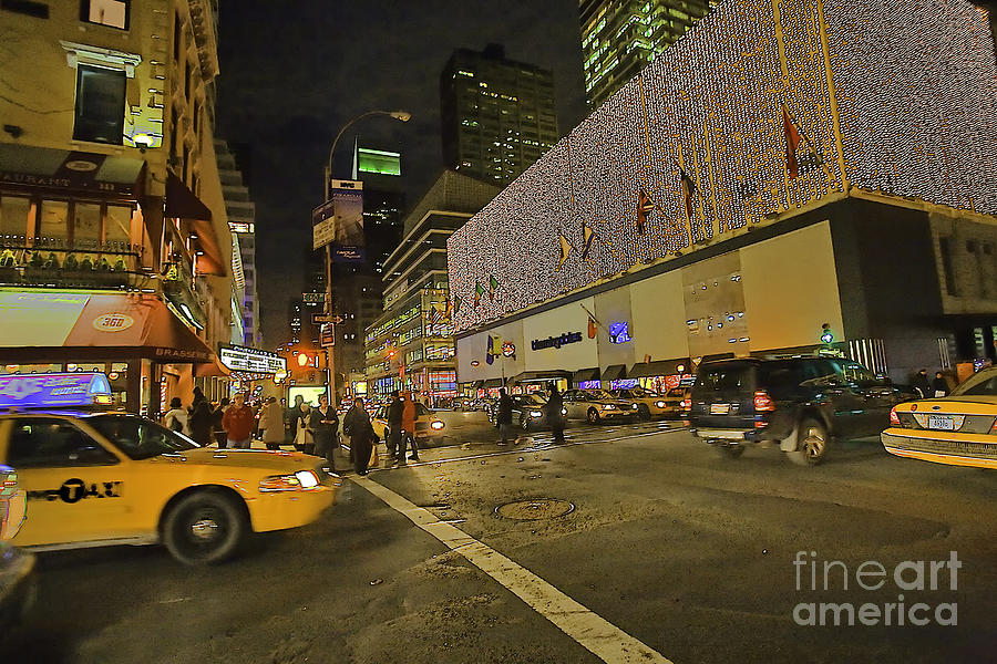 Christmas Photograph - Christmas Time In Manhattan  by Madeline Ellis