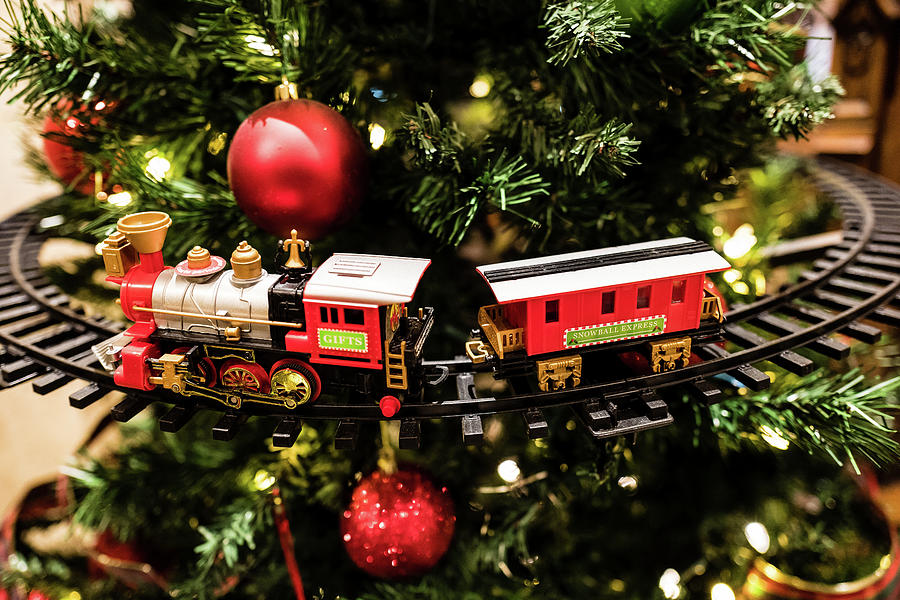 Christmas Train Photograph by M G Whittingham