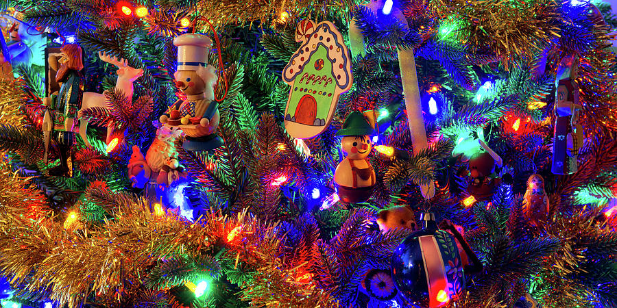 Christmas Tree  Photograph by OLena Art by Lena Owens - Vibrant DESIGN