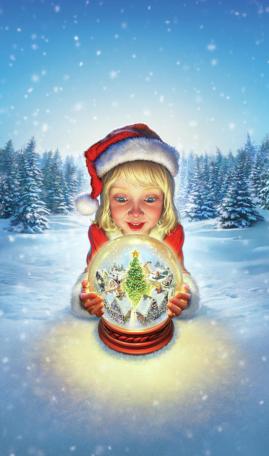 Christmas Tree Digital Art by Mark Fredrickson