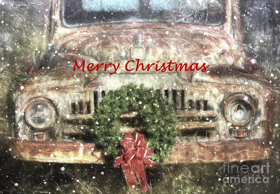 Christmas Truck Photograph by Benanne Stiens