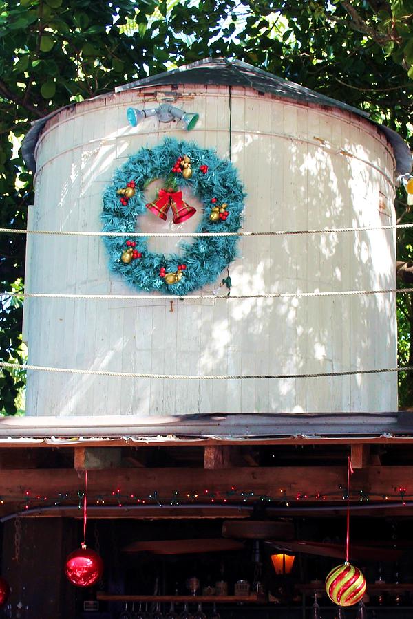 Christmas Water Tank Photograph by Robert Wilder Jr