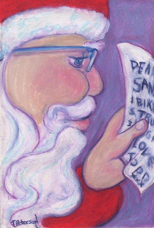 Christmas wishes Painting by Todd  Peterson