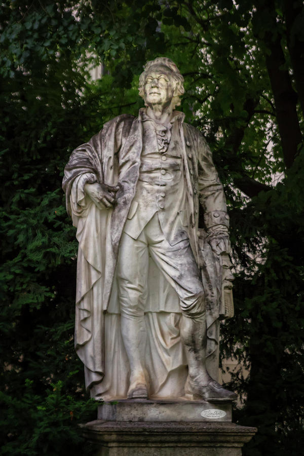 Christoph Willibald Ritter von Gluck statue, Vienna, Austria Photograph by Elenarts - Elena Duvernay photo