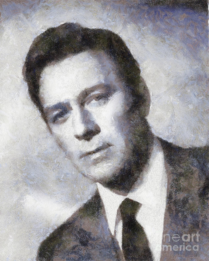 Hollywood Painting - Christopher Plummer by Sarah Kirk by Esoterica Art Agency