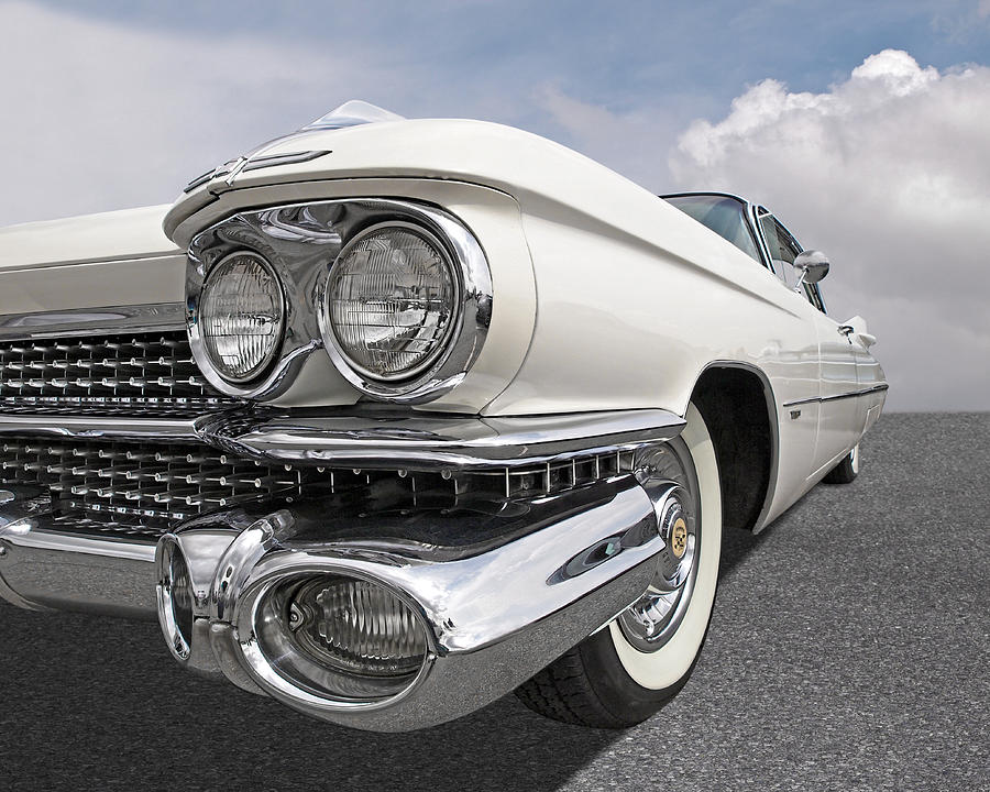 Chrome Heaven - 59 Cadillac Photograph by Gill Billington