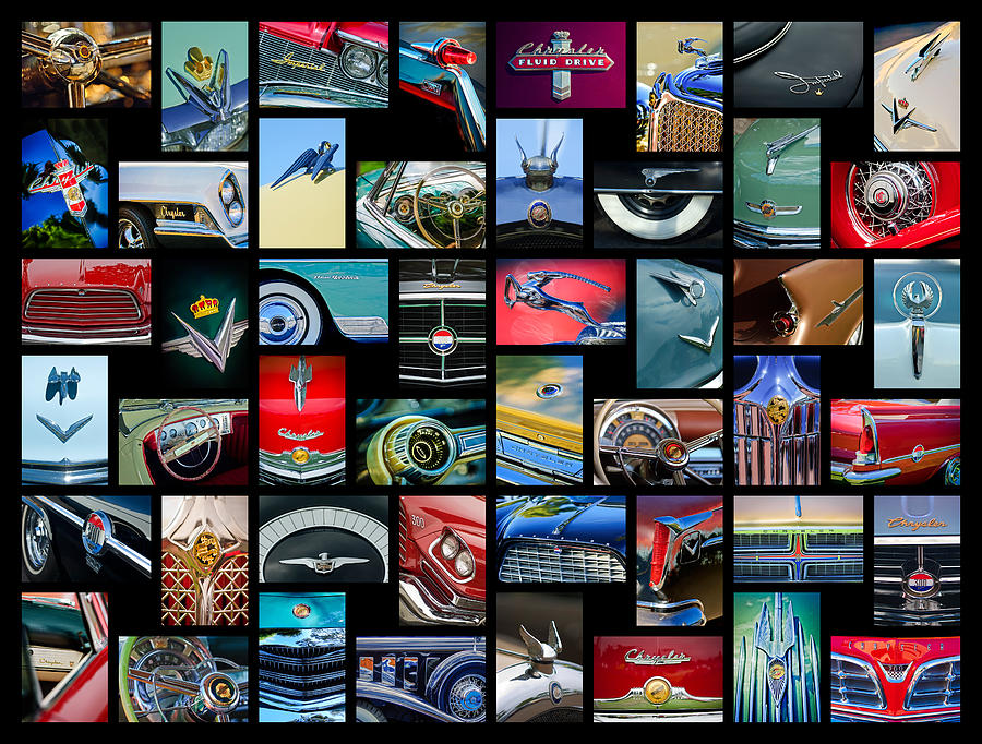 Transportation Photograph - Chrysler Art -01 by Jill Reger