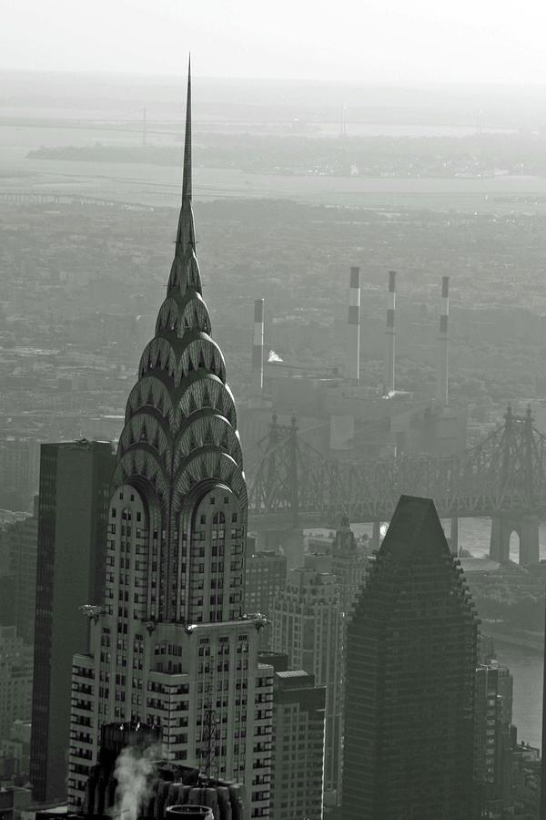 Chrysler Building 02 BW - New York Photograph by Pamela Critchlow