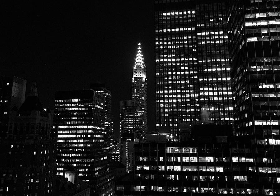 Chrysler Building from the Waldorf H Photograph by Robert Meyers-Lussier