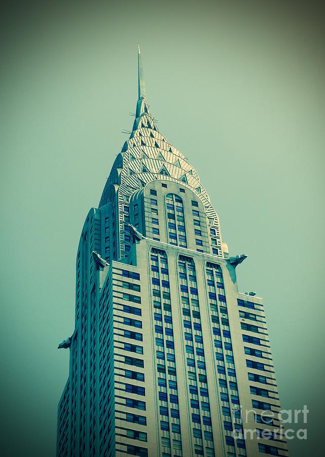 Architecture Painting - Chrysler Building by Louise Fahy