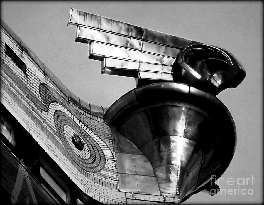 Chrysler Building Wings - Profile Photograph by James Aiken