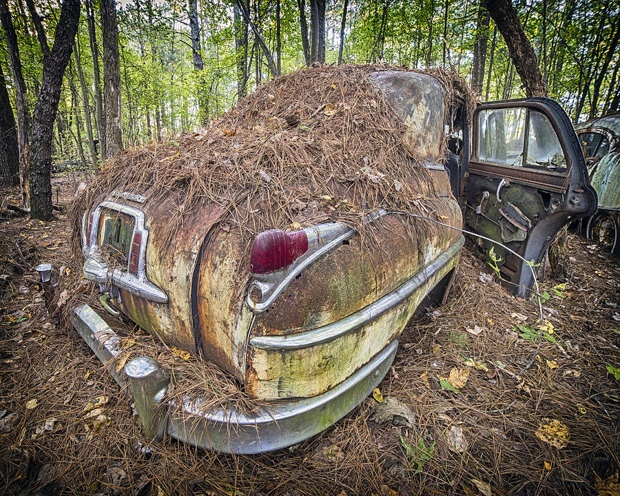 Chrysler in Decay Photograph by Alan Raasch