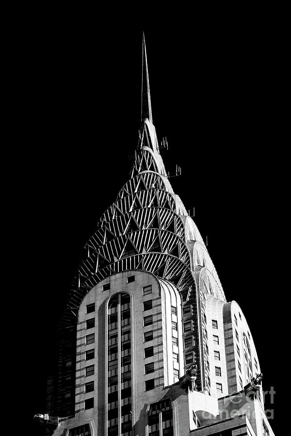 Chrysler Building Photograph - Chrysler Soaring by David Bearden