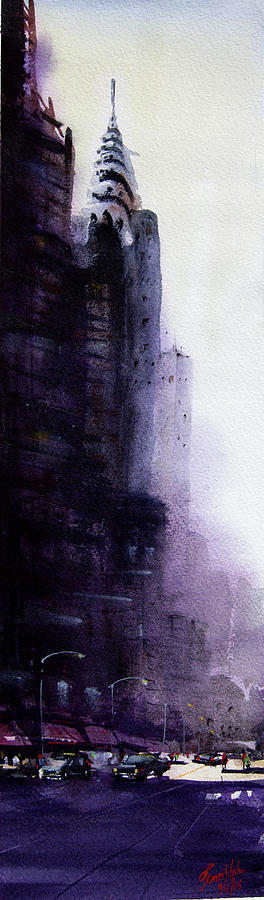 New York City Painting - Chrysler Tower by James Nyika